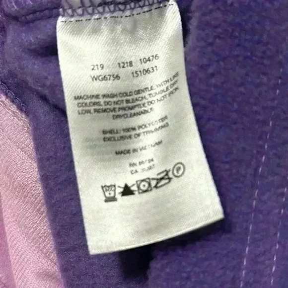 Columbia Youth Zip Up Fleece Jacket. Youth Size L (14-16). Like New. - Picture 6 of 6